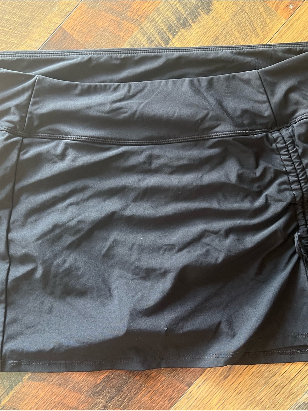 Women's Black Active Skort - Comfortable Sport Shorts